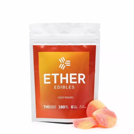 Ether Edibles Fuzzy Peach 180Mg