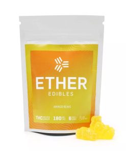 Ether Edibles Mango Bears 180Mg