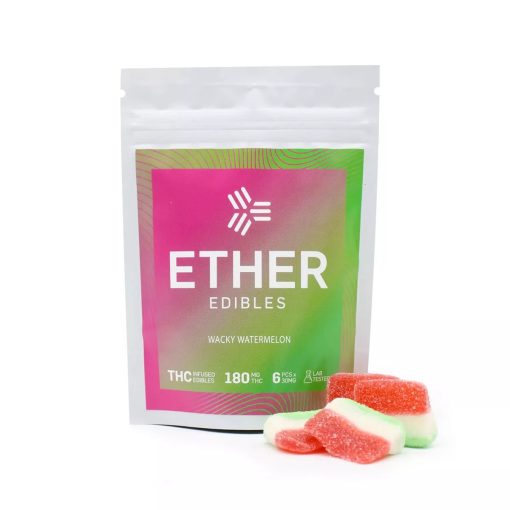 Ether Edibles Wacky Watermelon (180mg)