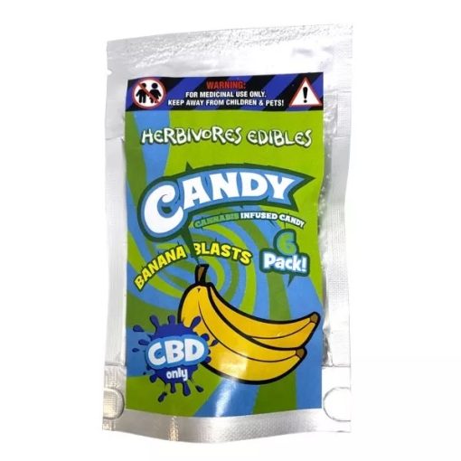 Herbivores Edibles Banana Blast Cbd