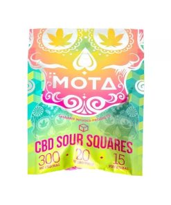 Mota Cbd Sour Squares 300Mg Cbd