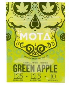 Mota Green Apple Hard Candy 125Mg Thc