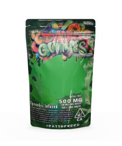 Dank Gummy Worm Gummies 500mg THC