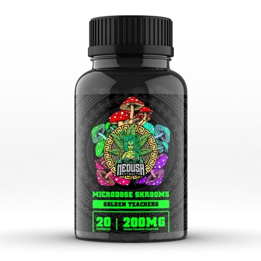 Golden Teacher 200mg | 20 Capsules | Medusa Extracts