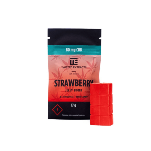 Twisted Extracts Strawberry Cbd Jelly Bomb 1