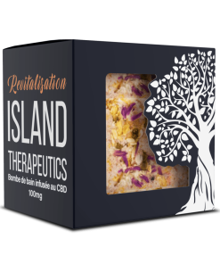 CBD Infused Bath Bombs - Relaxation Blend 100mg CBD Island 1