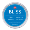 Bliss Thc Gummy Edibles Blue Raspberry Can 1