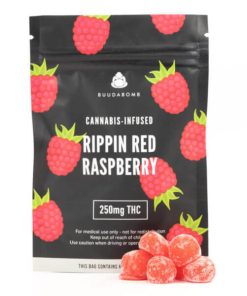 Buudabomb Rippin Red Raspberry 250Mg Thc 1