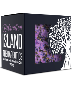 CBD Infused Bath Bombs - Relaxation Blend 100mg CBD Island