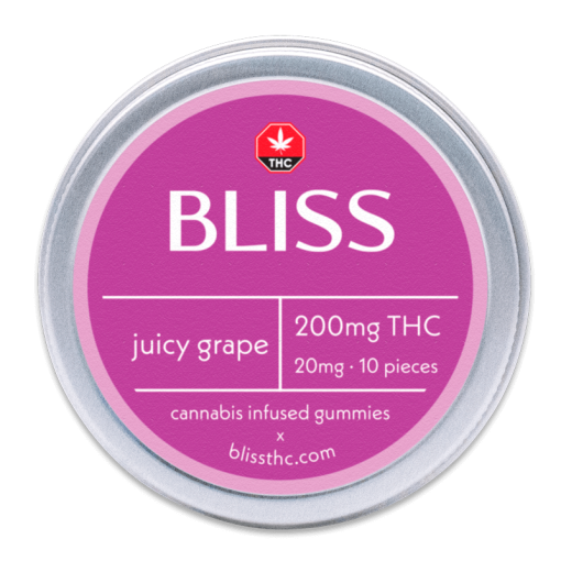 Bliss Tins Juicy Grape 200