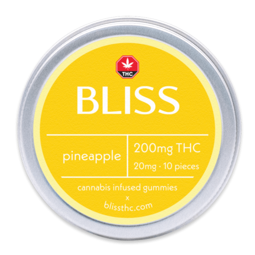 Bliss Tins Pineapple 200