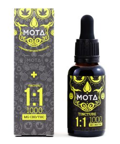 Mota 1:1 Tincture 1000mg CBD/THC