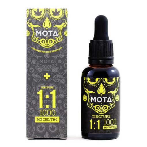 Mota 1:1 Tincture 1000mg CBD/THC