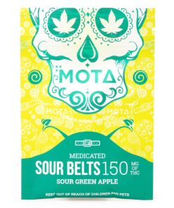 MOTA Sour Green Apple Belts 150MG THC