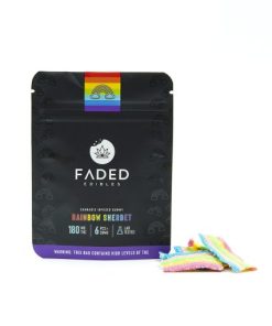 Faded Cannabis Co. Rainbow Sherbet 180mg THC