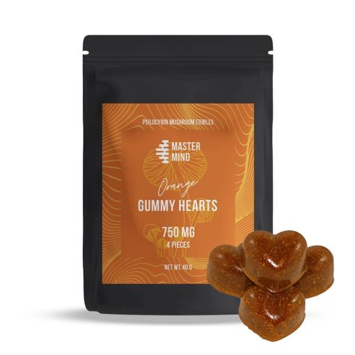 Mastermind – Orange Gummy Hearts 3000mg