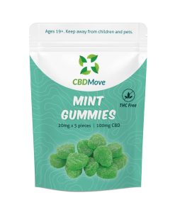 CBD Move Gummies - Mint - 100mg CBD