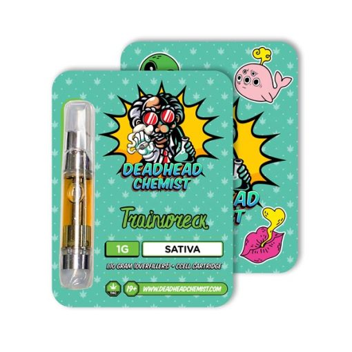 Deadhead Chemist THC Vape Cartridge 1G | Trainwreck Sativa