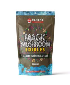 Magic Mushrooms Sea Salt Dark Chocolate Bar 5000mg