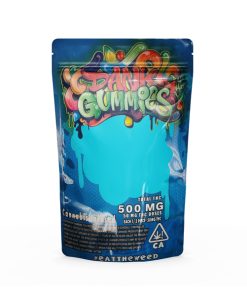 Dank Blue Raspberry Gummies 500mg Thc