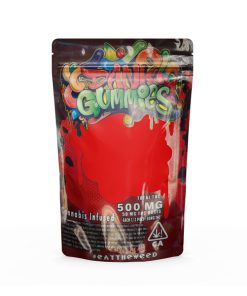 Dank Red Willy Wonka Worms 500mg THC