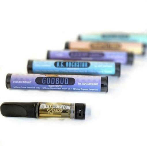 Rocky Mountain Rosin Sauce Vape Cartridges (1 Gram)