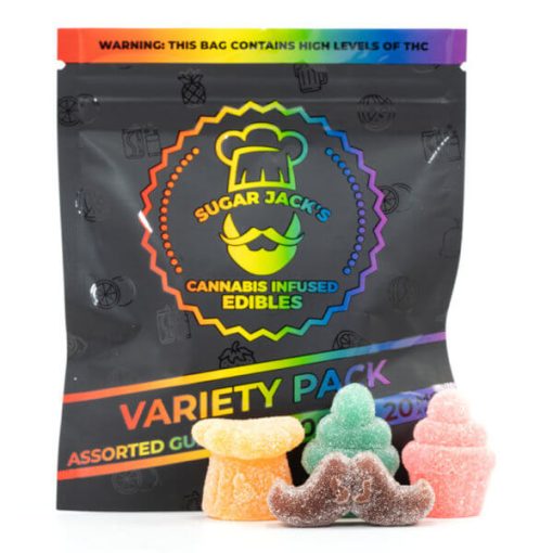 Sugarjacks 200Mg Thc Assorted Gummies Variety Pack 1 1