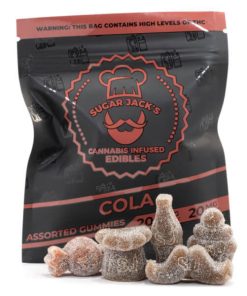 Sugarjacks Assorted Thc Gummies Cola 200Mg 2