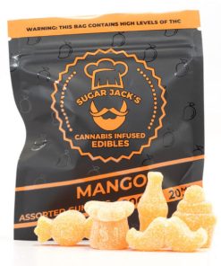 Sugarjacks Assorted Thc Gummies Mango 200Mg 1