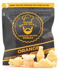 Sugarjacks Assorted Thc Gummies Orange 200Mg 1