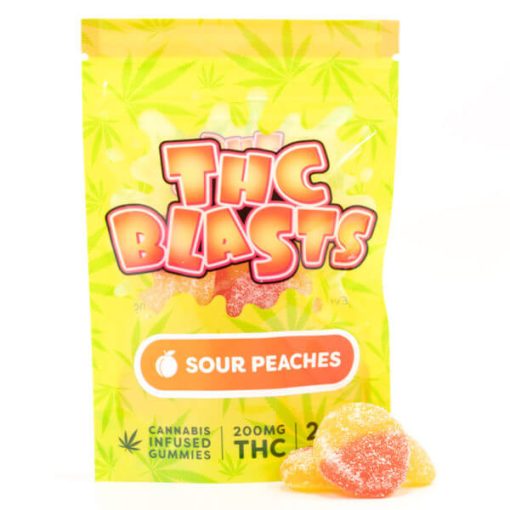 Thcblasts 200Mg Thc Sour Peaches 1 1