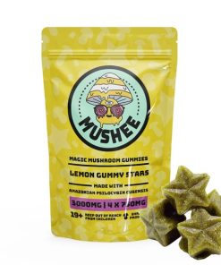 Magic Mushroom Star Gummies - Lemon- 3000MG - Mushee