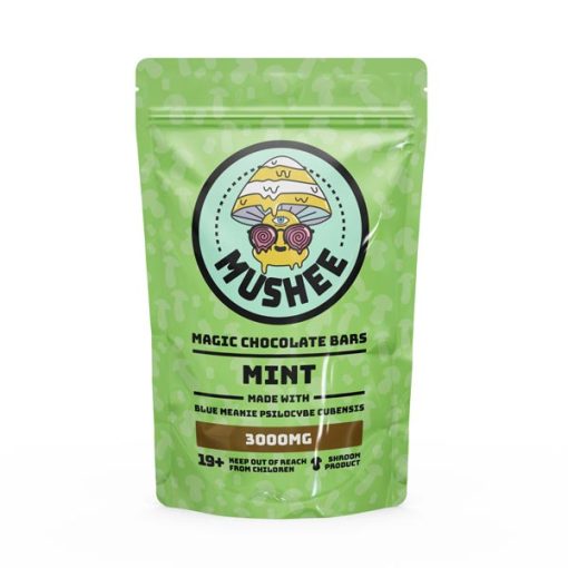 Magic Mushroom Mint Chocolate Bar- 3000MG - Mushee