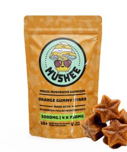 Magic Mushroom Star Gummies - Orange- 3000MG - Mushee