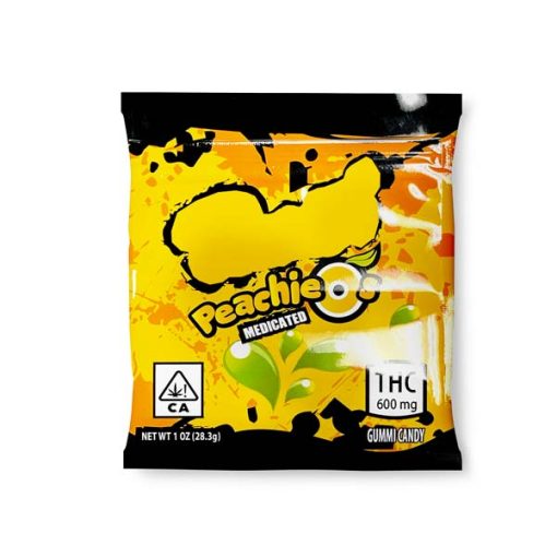 Peachie O's 600mg THC