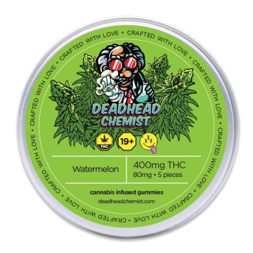 Deadhead Cannabis Gummies Watermelon