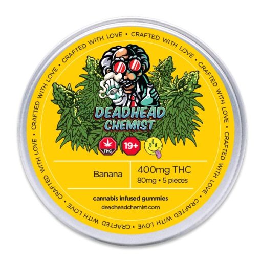 Deadhead Chemist 400MG THC Banana