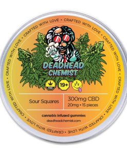 Deadhead Cbd Gummies Sour Squares