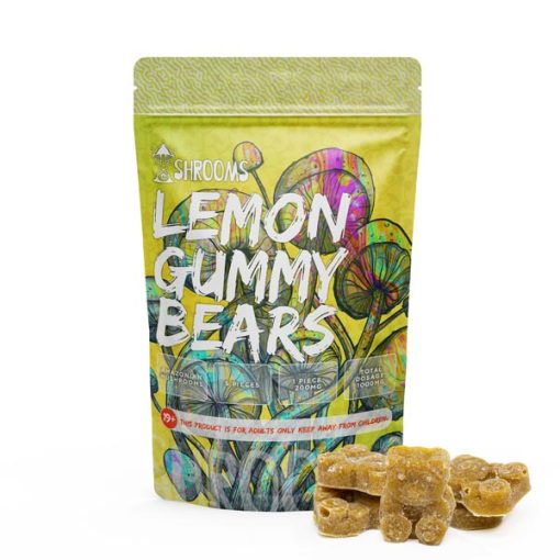 Amazonian Magic Mushroom Lemon Gummy Bears