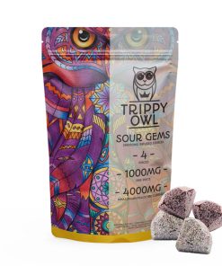 Assorted Sour Gems 4000mg - Trippy Owl