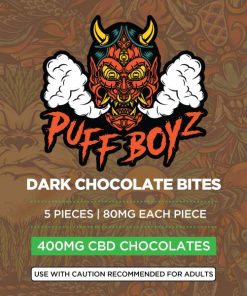 Dark Chocolate Bites 400Mg Cbd