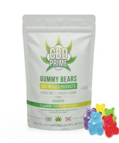 CBD Prime Gummy Bears - Assorted - 300mg CBD