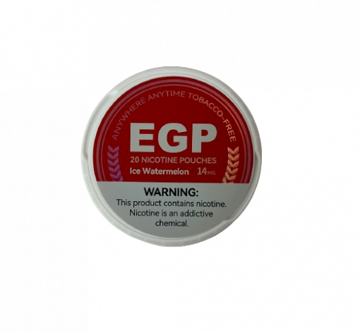 EGP Nicotine Pouches – Watermelon 14mg - 5 tins