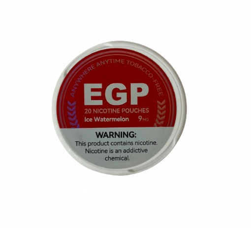 EGP Nicotine Pouches – Watermelon 9mg - 5 tins