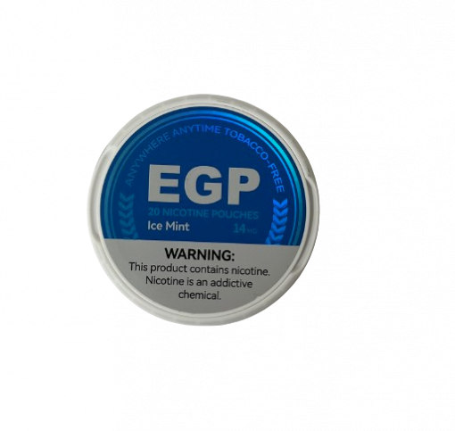 EGP Nicotine Pouches – Mint 14mg - 5 tins