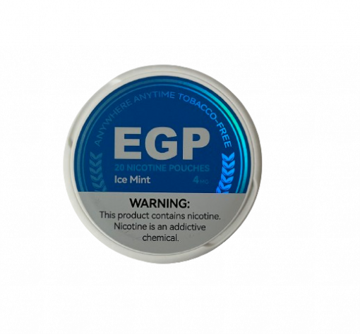 EGP Nicotine Pouches – Mint 4mg - 5 tins