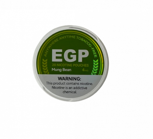 EGP Nicotine Pouches – Mung Bean 4mg - 5 tins