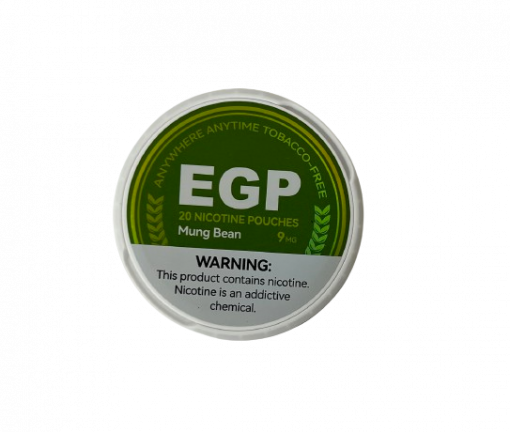 EGP Nicotine Pouches – Mung Bean 9mg - 5 tins