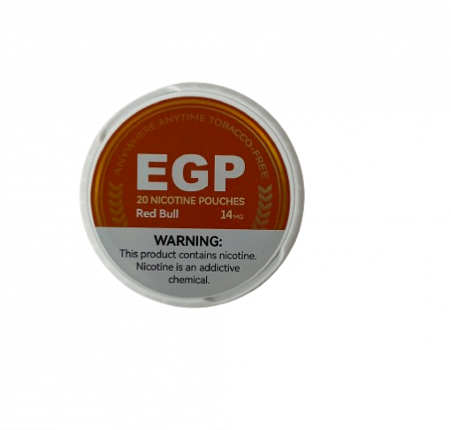 EGP Nicotine Pouches – Red Bull 14mg - 5 tins