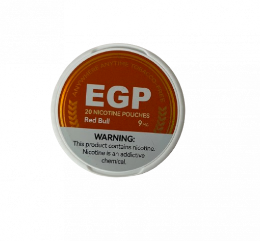 EGP Nicotine Pouches – Red Bull 9mg - 5 tins